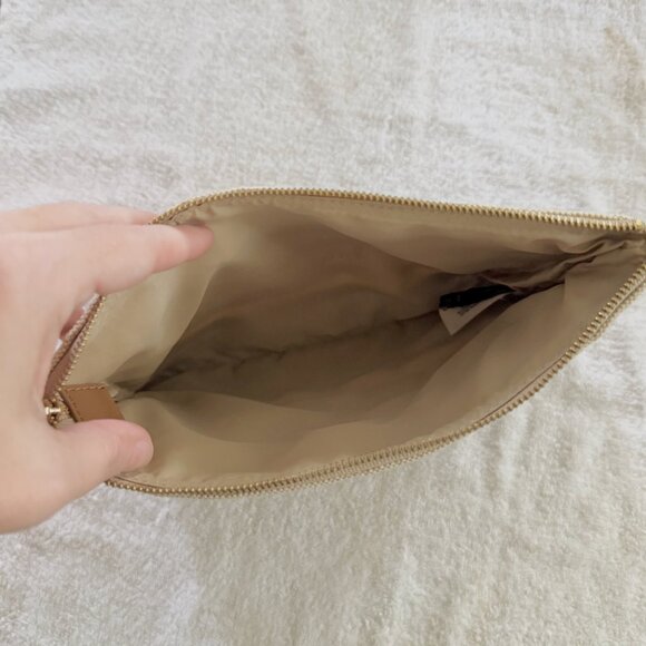 Gap Denim Sequin Stripe Clutch - Picture 4 of 6